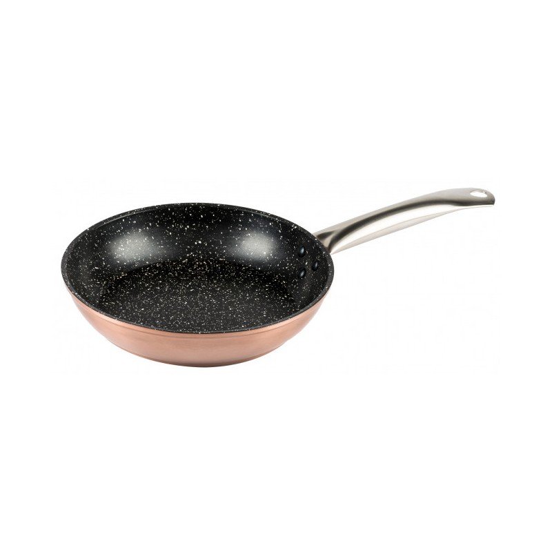 SARTEN COBRE ALUM FORJADO 28CMS