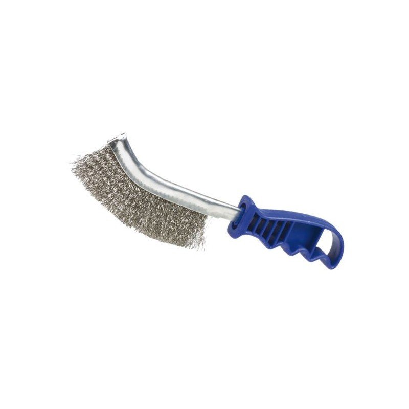 CEPILLO 33300 MANO PLAST ONDUL INOX