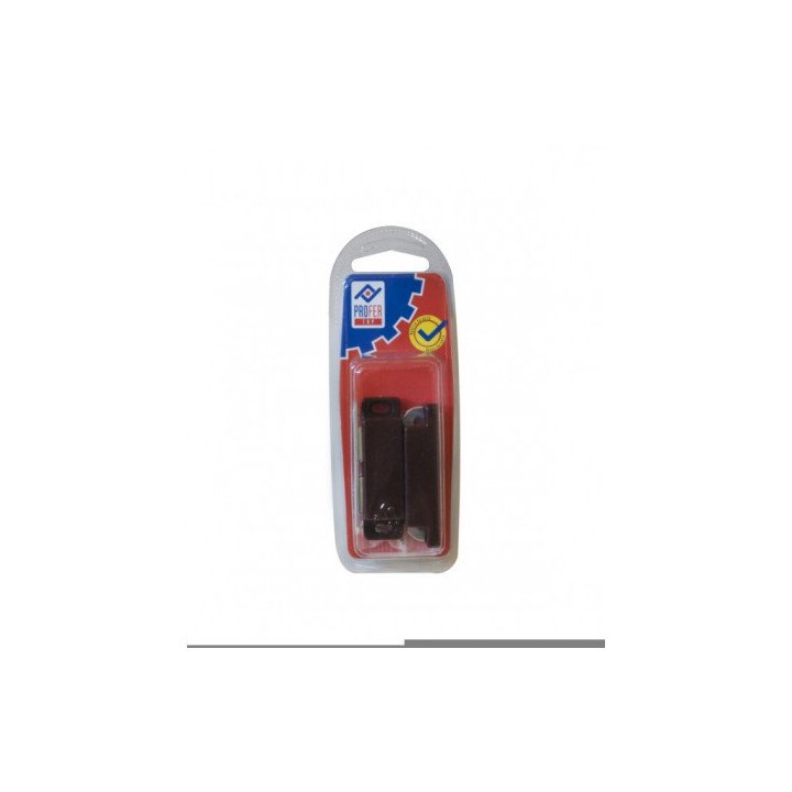 CIERRE MAGNETICO 58X15MM MARRON 2 PZS