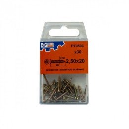 BLISTER TIRAFONDO BIC 2,5X20 30U
