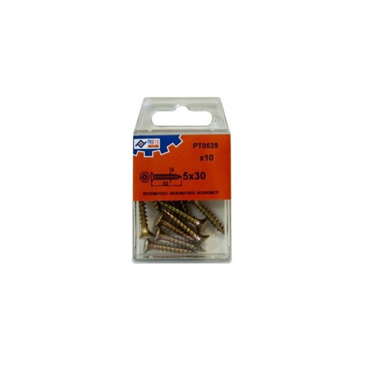 BLISTER TIRAFONDO BIC 5X30 10U