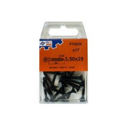 BLISTER PLADUR NEGRO 3,5X25MM