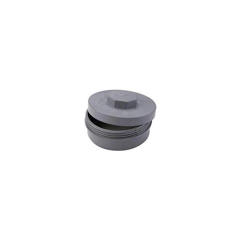 TAPON PVC REGISTRO ROSCA 125