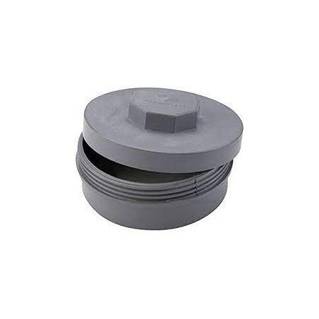TAPON PVC REGISTRO ROSCA 125