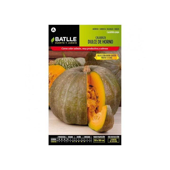 Calabaza Dulce horno BUEN GUSTO
