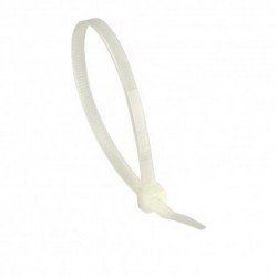 BRIDA NYLON BLANCA B/100 2,5X160MM