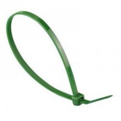 BRIDA NYLON VERDE B/100 3,6X370MM