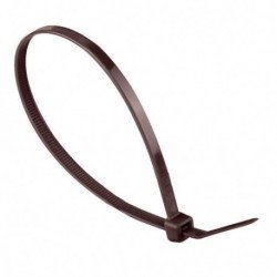 BRIDA NYLON MARRON B/100 3,6X200MM