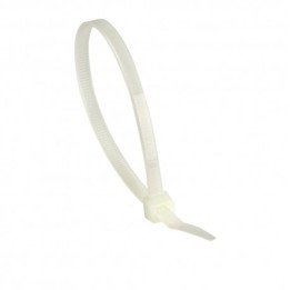 BRIDA NYLON BLANCA B/100 4,8X300MM