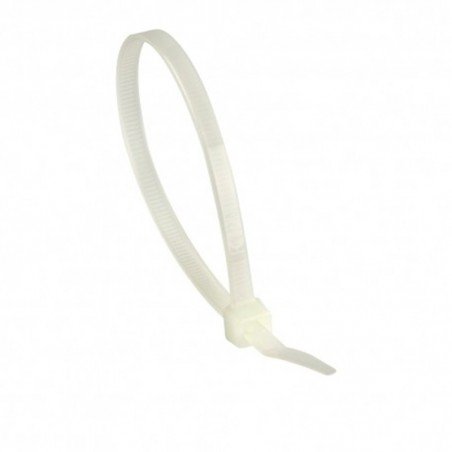 BRIDA NYLON BLANCA B/100 4,8X300MM