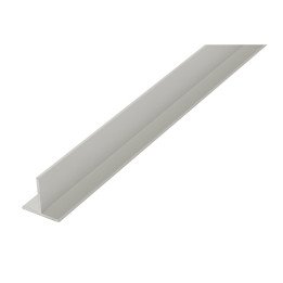 PERFIL T 20X20 2,5MT ALUM BLANCO