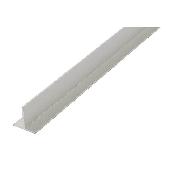 PERFIL T 20X20 2,5MT ALUM BLANCO