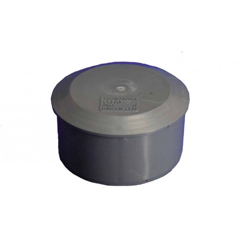 TAPON PVC CIEGO 200
