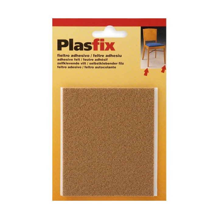 FIELTRO ADHES PLASFIX MARRON 4078-4