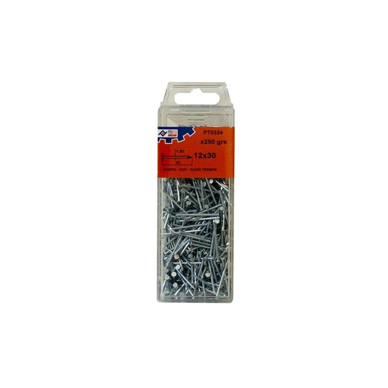 PUNTAS C/PLANA 17X70 BLISTER 250GRS