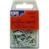 BLISTER PUNTA ACERO C/PL 1,5X15 125UN