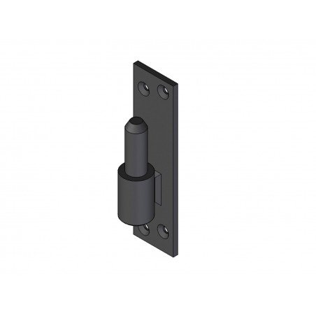 PERNIO PLACA SIMPLE 8020 14/16 NEGRO