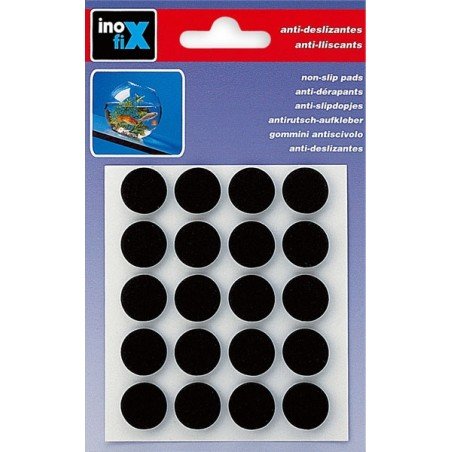 ANTIDESLIZANTE ADHESIVO 17MM NEGRO BLISTER 20UN