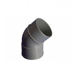 CODO PVC SANITARIO M-H 45G. 125
