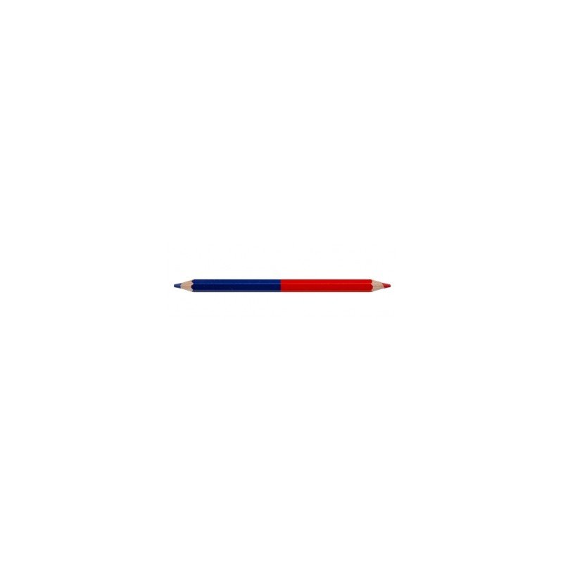 LAPIZ BICOLOR AZUL/ROJO PROFER por unidad