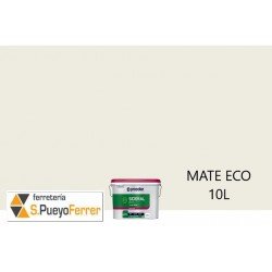 PINTURA PLASTICA MATE ECO 10L
