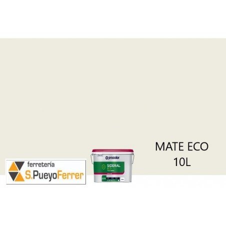PINTURA PLASTICA MATE ECO 10L