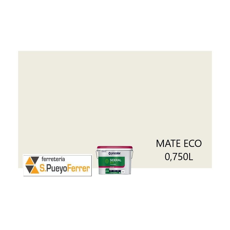 PINTURA PLASTICA MATE ECO 1L