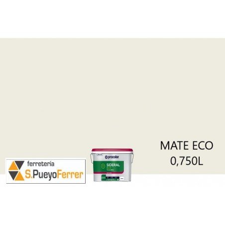 PINTURA PLASTICA MATE ECO 1L