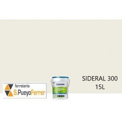 PINTURA PLASTICA MATE SIDERAL 300 BLANCO 15L