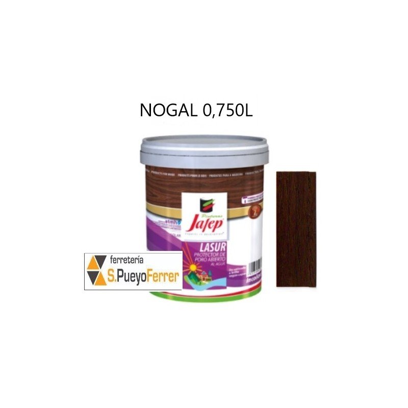 LASUR AQUA NOGAL 750ML
