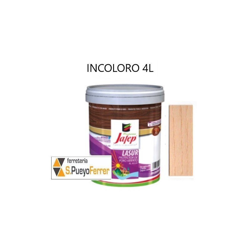 LASUR AQUA INCOLORO 4L