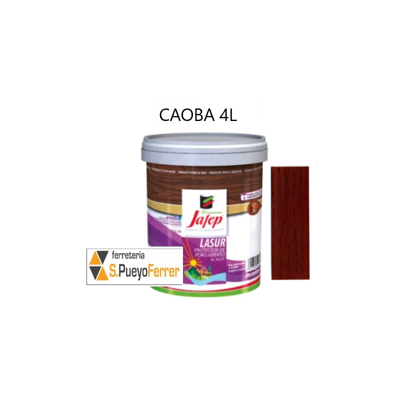 LASUR AQUA CAOBA 4L