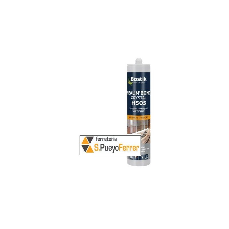 BOSTIK H505 CRYSTAL 290ML