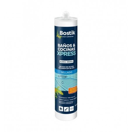 BOSTIK SIL BAÑOS COCINAS BLANCO