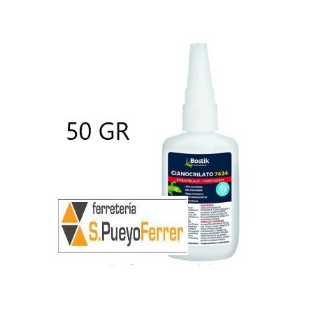CIANOCRILATO 7432 50GR ADHESIVO INSTANTANEO