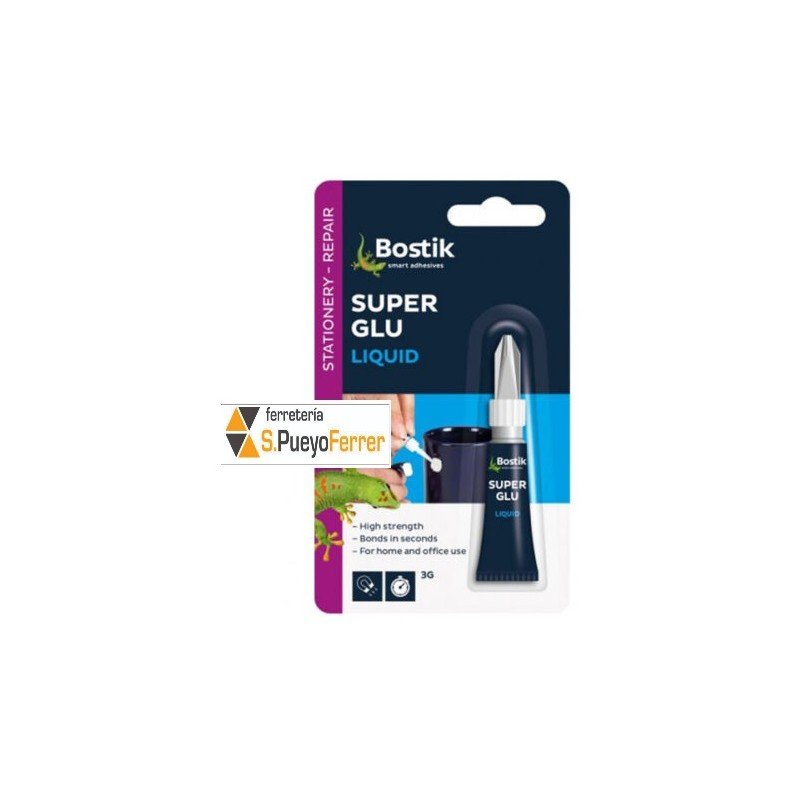 BOSTIK GLUEFIX GEL TUBO 3GR