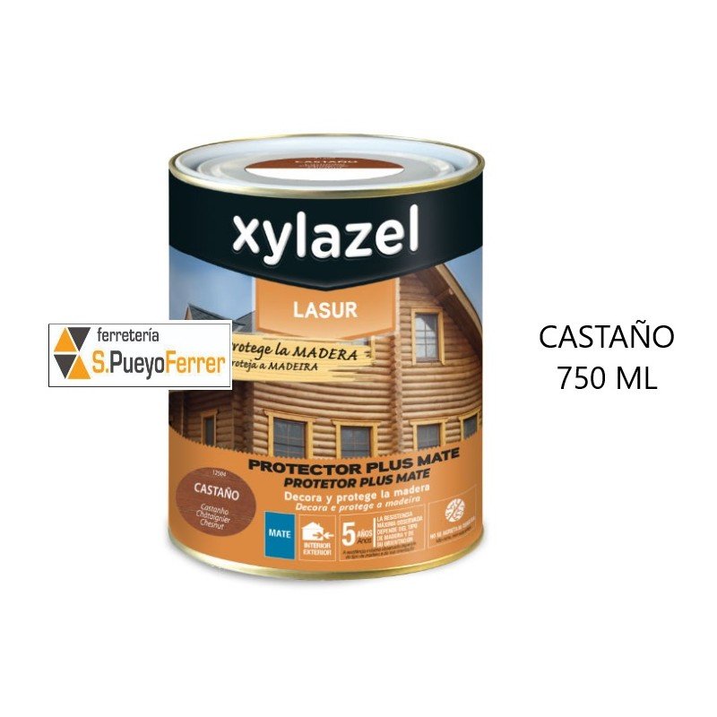 XYLAZEL DECORA MATE CASTAÑO 750