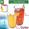 JUEGO 12 VASOS PRISMA