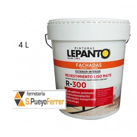 PINTURA HIDROFUGO INT-EXT R-300 4L
