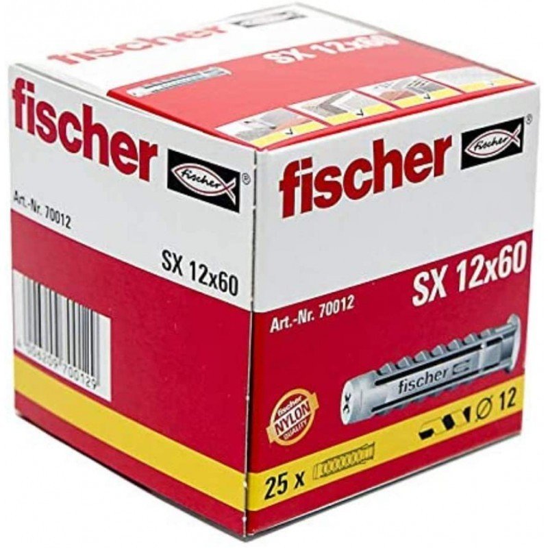 TACO ANCLAJE SX12 FISCHER (25)
