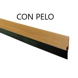 BURLETE PVC-CEPILLO ROBLE 105CM