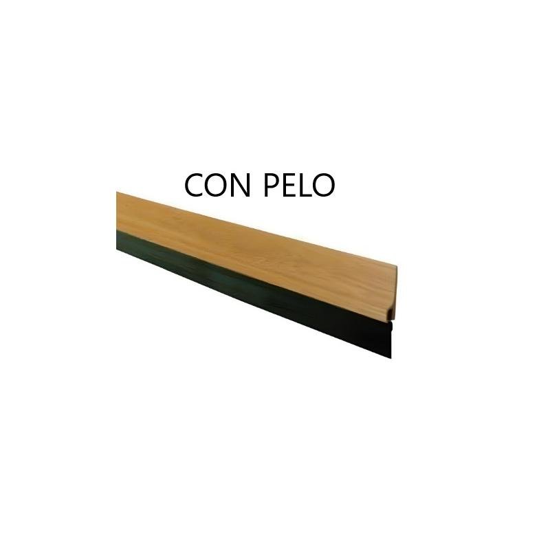 BURLETE PVC-CEPILLO ROBLE 105CM
