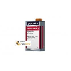 DISOLVENTE SINTETICOS Y GRASOS 1L
