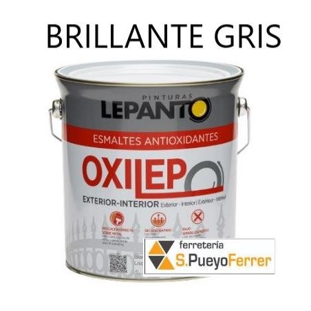 OXILEP ESMALTE ANTIOXIDO BRILLANTE GRIS 750ML 641