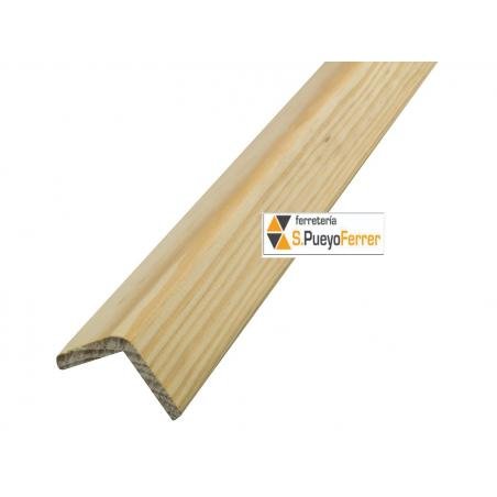 CANTONERA 35X35X2,5M PINO