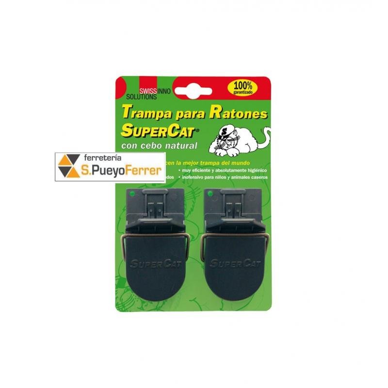 SUPERCAT TRAMPA PARA RATONES 2UD