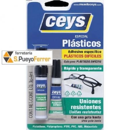 PEGAMENTO PLASTICOS DIFICILES 3G CEYS