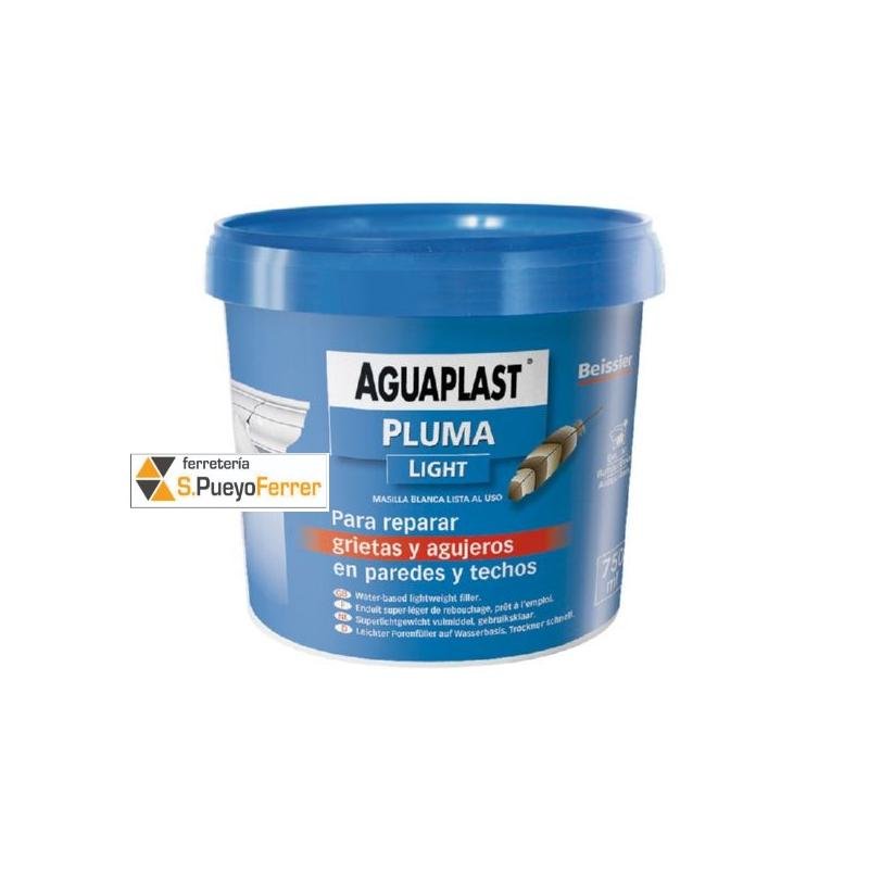 MASILLA PLASTE PLUMA AGUAPLAST 250ML