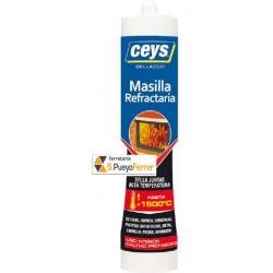BOSTIK MASILLA REFRACTARIA NEGRA 300ML