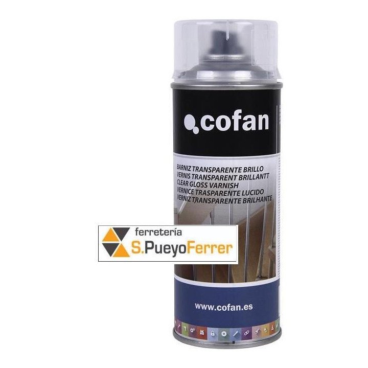 SPRAY AEROSOLART BARNIZ BRILLO 400ML